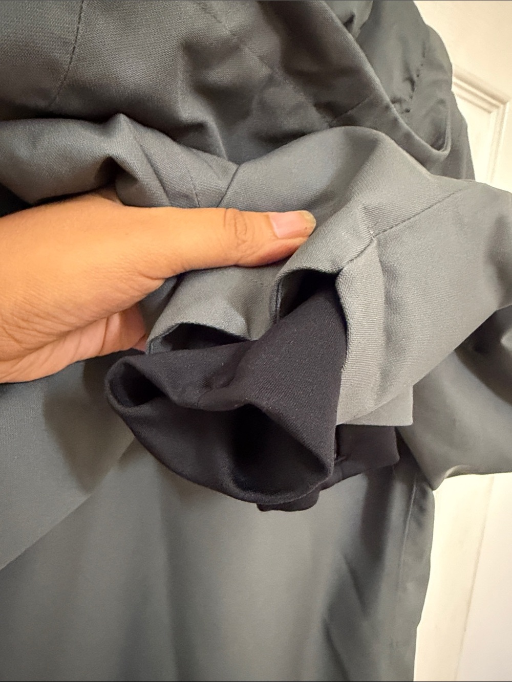 Under Armour Men's Hooded Rain Jacket in Slate Gray - Picture 7 of 7